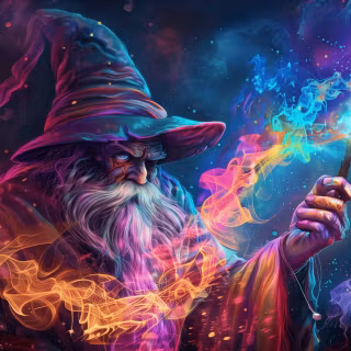 Fantasy wizard wallpaper