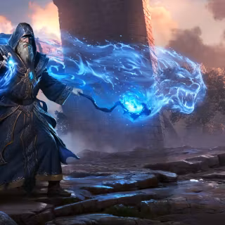 Fantasy wizard wallpaper