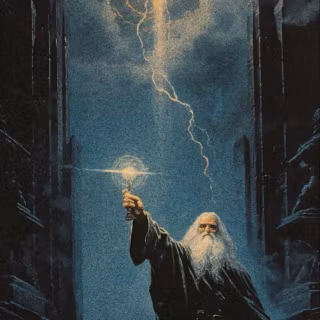 Fantasy wizard wallpaper