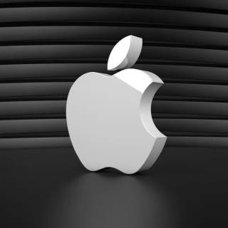 Apple logo iPad wallpaper