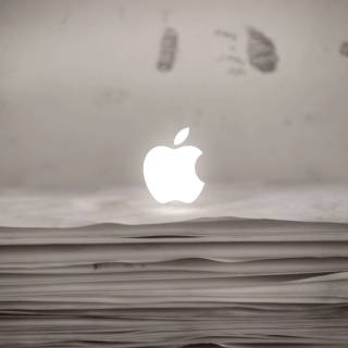 Apple logo iPad wallpaper