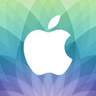 Apple logo iPad wallpaper