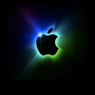 Apple logo iPad wallpaper