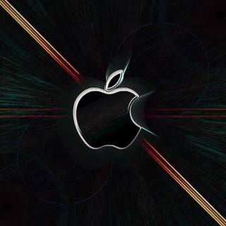 Apple logo iPad wallpaper