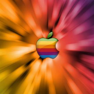 Apple logo iPad wallpaper