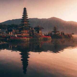Bali temple wallpaper