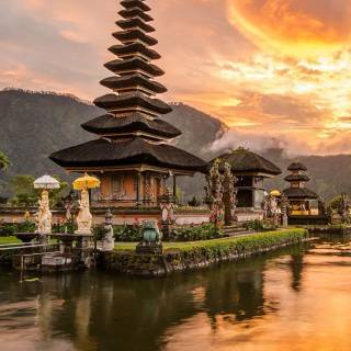 Bali temple wallpaper