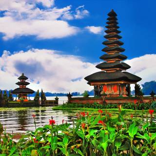 Bali temple wallpaper