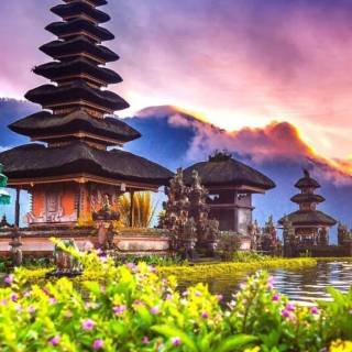 Bali temple wallpaper
