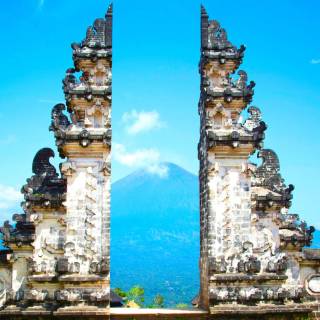 Bali temple wallpaper