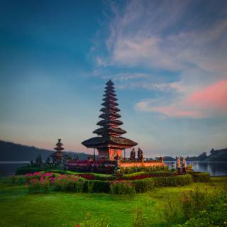 Bali temple wallpaper