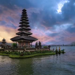 Bali temple wallpaper