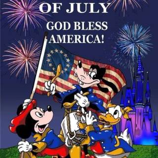 4th of July Disney wallpaper