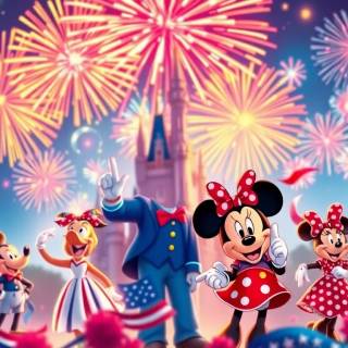 4th of July Disney wallpaper