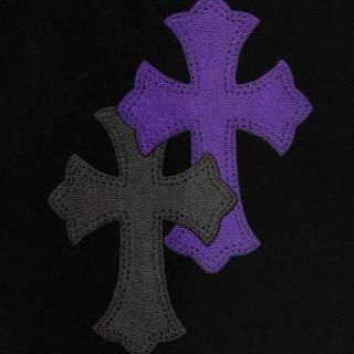 Purple Chrome Hearts wallpaper