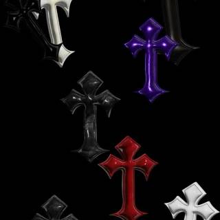 Purple Chrome Hearts wallpaper