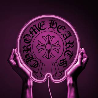 Purple Chrome Hearts wallpaper