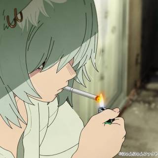 Chainsmoker Cat wallpaper