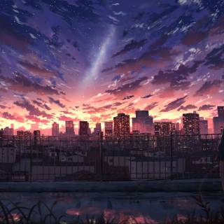 Aesthetic 4k anime PC wallpaper