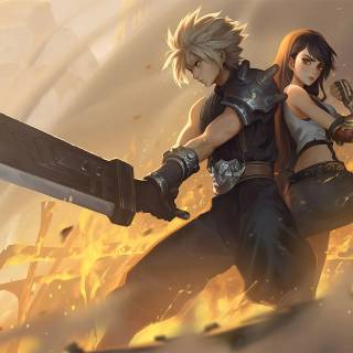 Cloud Strife 4k wallpaper