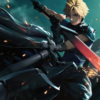 Cloud Strife 4k wallpaper