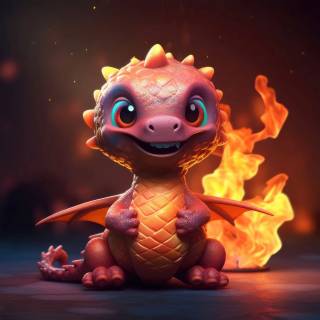 4k cute dragon wallpaper