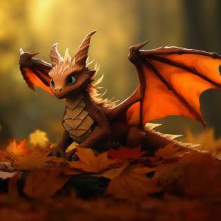 4k cute dragon wallpaper