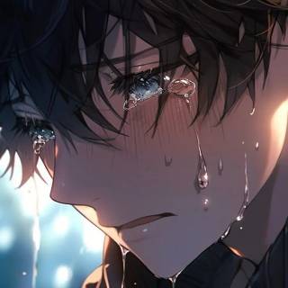 Anime sad 4k mobile wallpaper