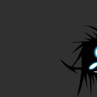 Desktop black anime wallpaper