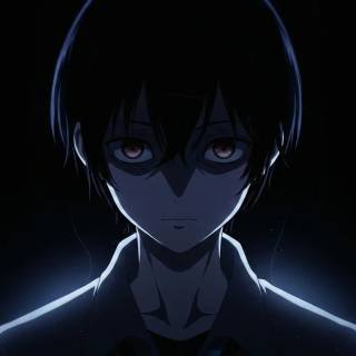 Desktop black anime wallpaper