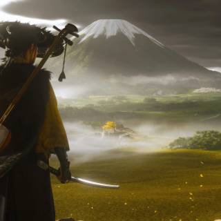 4k Ghost of Yotei wallpaper