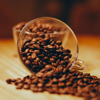 Coffee beans 4k wallpaper