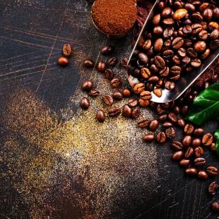 Coffee beans 4k wallpaper