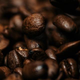 Coffee beans 4k wallpaper