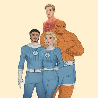 Human Torch 4k wallpaper