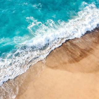 4k beach art wallpaper