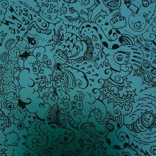 Doodle phone 4k wallpaper