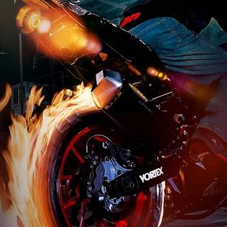 Motorbike 4k phone wallpaper