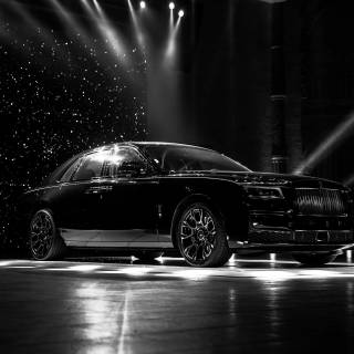 Car 4k black and white wallpaper
