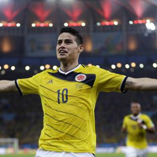 James Rodriguez 4k wallpaper