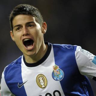 James Rodriguez 4k wallpaper