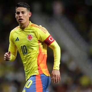 James Rodriguez 4k wallpaper