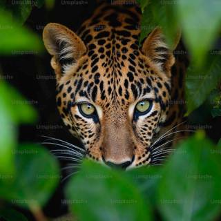 Leopard print 4k wallpaper