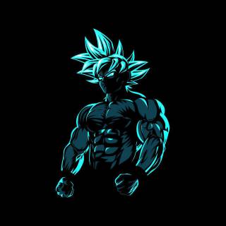 Goku landscape 4k wallpaper