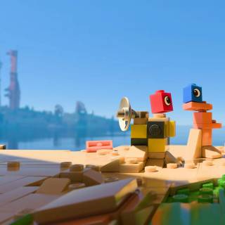Lego desktop 4k wallpaper
