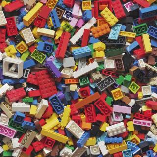 Lego desktop 4k wallpaper