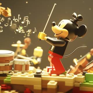 Lego desktop 4k wallpaper