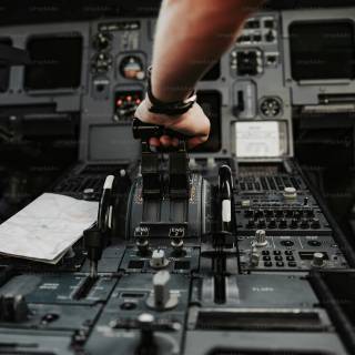 Cockpit view 4k wallpaper