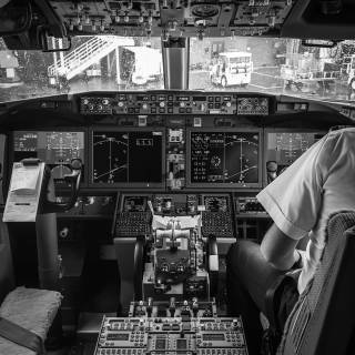 Cockpit view 4k wallpaper