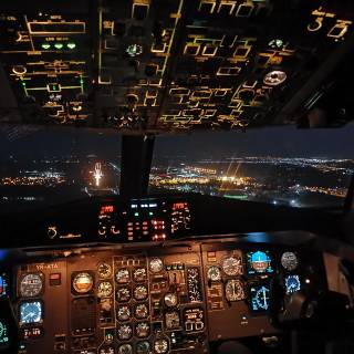 Cockpit view 4k wallpaper
